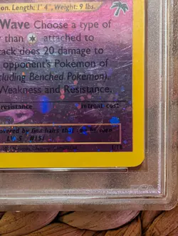2001 Mew 1/18 PSA 6 SOUTHERN ISLANDS PROMO Reverse Holo Pokemon Trading Card TCG - Image 5