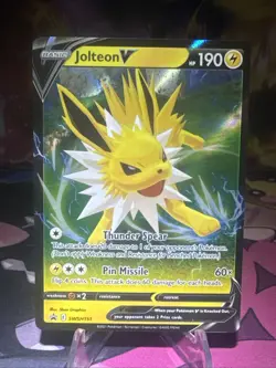 Jolteon V SWSH151 SWSH: Sword & Shield Promo Cards - Pokemon Card - NM Holo - Image 1