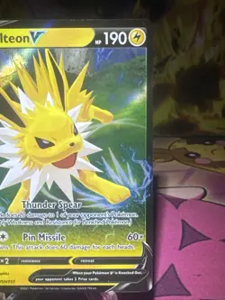 Jolteon V SWSH151 SWSH: Sword & Shield Promo Cards - Pokemon Card - NM Holo - Image 2