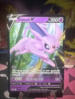 Espeon V - SWSH201 Pokemon SWSH: Sword & Shield Promo Cards Holo Promo NM - Image 1