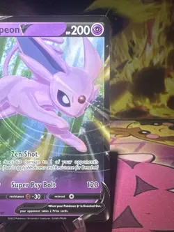 Espeon V - SWSH201 Pokemon SWSH: Sword & Shield Promo Cards Holo Promo NM - Image 2