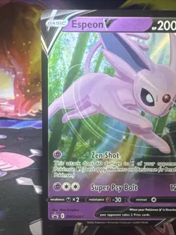 Espeon V - SWSH201 Pokemon SWSH: Sword & Shield Promo Cards Holo Promo NM - Image 3