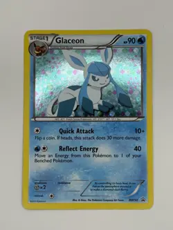 Pokemon 2013 Glaceon BW90 Black White Promo Ultra Rare Holo Card - Image 1