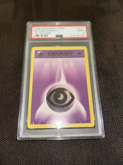 1999 Pokemon Psychic Energy 1st Edition Unlimited Card 101/102 PSA 9 - Image 1