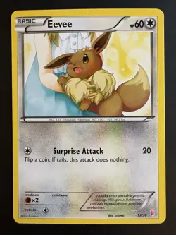 Eevee 13/30 Sylveon Trainer Kit Pokemon Card TCG LP - Image 1
