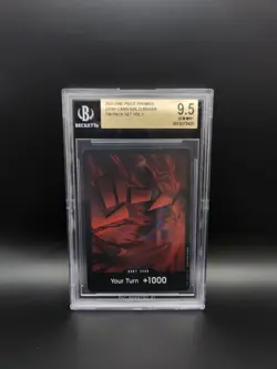 ONE PIECE CARD GAME Tin Pack Set Vol.1 TS-01 GOL D RODGER DON!! CARD ENG BGS 9.5 - Image 1