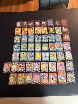 Pokemon Vintage 1998 Topps TV Animation Edition Mixed 57 Card Lot Charizard - Image 1