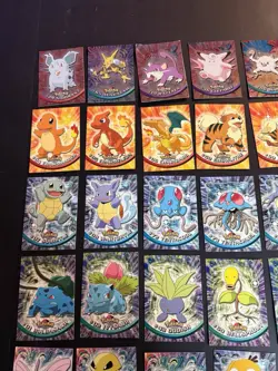 Pokemon Vintage 1998 Topps TV Animation Edition Mixed 57 Card Lot Charizard - Image 2