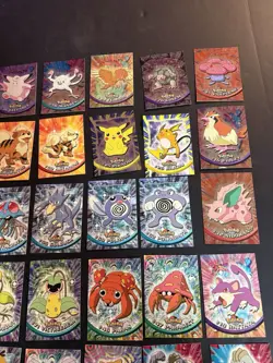Pokemon Vintage 1998 Topps TV Animation Edition Mixed 57 Card Lot Charizard - Image 3