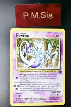 Mewtwo 12 JR Stamp Rally Promo 2000 Pokemon Card - Image 1
