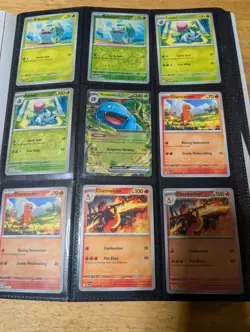151 Pokemon binder Lots Of Cards/Almost Completely In Order - Image 2