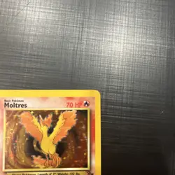 Pokemon TCG Moltres Fossil Holo Rare Card 12/62 Unlimited - Image 3
