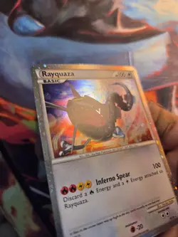 Rayquaza Sl10 HGSS Call of Legends Holo Shiny Holo Rare Pokemon Card LP WOW LOOK - Image 4
