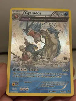 Gyarados 21/98 XY Ancient Origins Cosmos Holo Rare Pokemon Card - Image 4