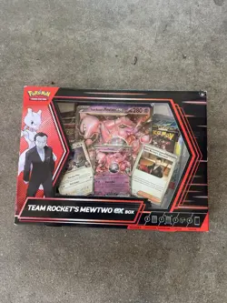 Pokemon TCG Cards Team Rocket's Mewtwo Ex Box New Sealed - Image 1