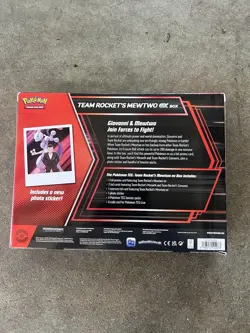 Pokemon TCG Cards Team Rocket's Mewtwo Ex Box New Sealed - Image 2