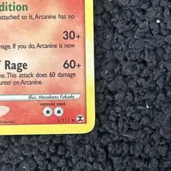 Arcanine LV. 53 Holo Rare 1/111 Rising Rivals Pokemon Card - Image 4