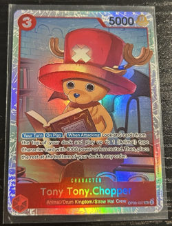 OP08-007 Tony Tony Chopper SR - One Piece Card Game - Two Legends English (LP) - Image 1