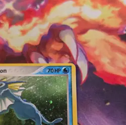Pokemon TCG - English Card Vaporeon 6/17 Pop Series 3 Holo Rare - Image 4