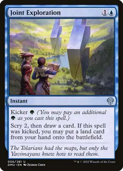 NM Foil Joint Exploration, MTG, Dominaria United, Magic the Gathering, 56 - Image 1