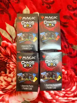 X4 Magic The Gathering Chaos Box 2026 Edition New Sealed Random Booster Packs - Image 1