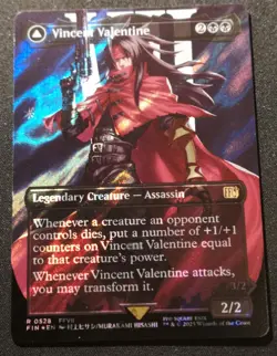 Vincent Valentine - Surge Foil - Borderless - FIN - MTG - EN - NM - 0528 - Image 1