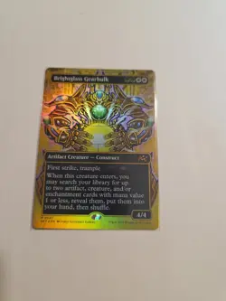 Brightglass Gearhulk (Borderless) (First-Place Foil) Aetherdrift Foil - Image 2