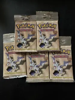 Pokemon Unopened Fossil Booster Pack 11 Cards Factory Sealed 1999 (1 Pack) Heavy 742818061599 - Image 4