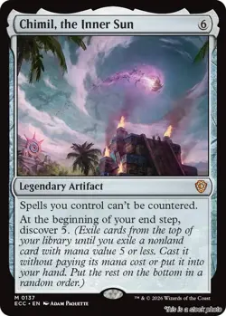 Chimil, the Inner Sun MTG Commander: Lorwyn Eclipsed Mythic NM Pck Fresh - Image 1