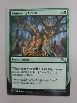 MTG Chittering Doom Unstable Regular Uncommon - Image 1