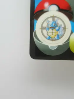 Pokemon Squirtle Japanese Card 1998 / No.007 / Bandai Sealdass - Image 5