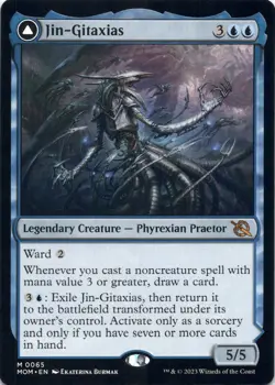 Jin-Gitaxias // The Great Synthesis - March of the Machine - Magic MTG NM - Image 1