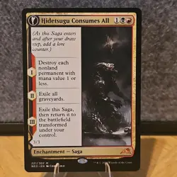 MTG Hidetsugu Consumes All/Vessel of the All-Consuming Rare #221 NM Fresh Pull - Image 1