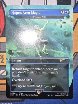 MTG × Secret Lair Drop - Hope's Aero Magic - Cyclonic Rift (#1869) - Regular NM - Image 1