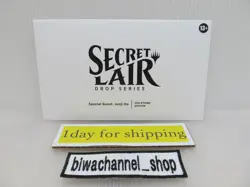 MTG Secret Lair Foil Sealed "Junji Ito" Foil ETCHED EDITION (Japanese) - Image 1