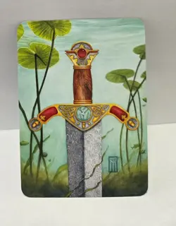 Sorcery: Contested Realm Arthurian Legends Excalibur- Unique Foil, NM, Clean! - Image 2