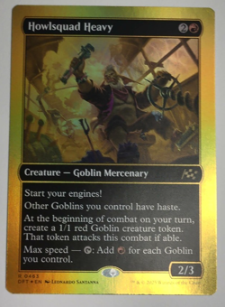 MTG Howlsquad Heavy First-Place Foil Aetherdrift - Image 1