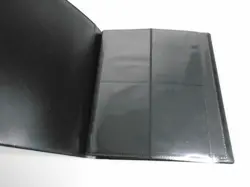 Ultra Pro BLUE & BLACK Pro-Binder - 20 x 4-pocket Pages - Holds 160 cards - Image 2