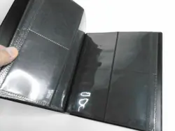 Ultra Pro BLUE & BLACK Pro-Binder - 20 x 4-pocket Pages - Holds 160 cards - Image 3