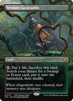 Verdant Catacombs (Borderless) Special Guests NM - Image 1