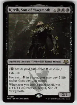 K'rrik, Son of Yawgmoth Rare Modern Horizons 3 274 MTG Near Mint 2024 - Image 1