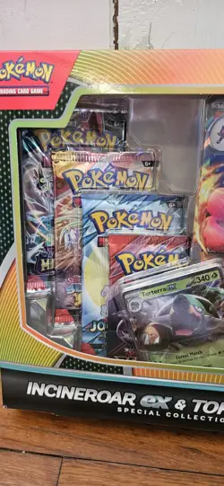 Pokemon TCG Snorlax Blissey ex Box And Incineroar Torterra ex Box Lot - Image 3