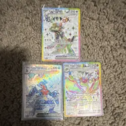 Cyclizar Garchomp Flygon Pokemon TCG EX Full Art Foil Card Lot - Image 1