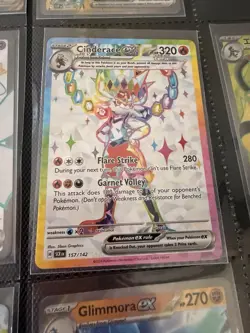 Pokemon TCG English Holo Lot Mewtwo Leafeon GX Alakazam ex Cinderace ex - Image 4