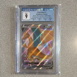 Pokemon Charizard V SWSH050 Black Star Promo Holo 2020 CGC 9 Pokemon TCG - Image 1