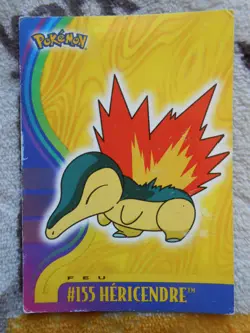 HERICENDRE #155 - TOPPS TV ANIMATION EDITION CARTE POKEMON - TRES BON ETAT - FR - Image 1