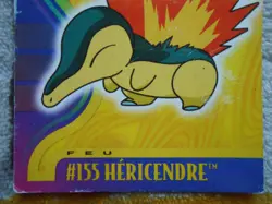 HERICENDRE #155 - TOPPS TV ANIMATION EDITION CARTE POKEMON - TRES BON ETAT - FR - Image 3