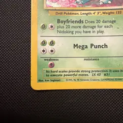 Pokemon Nidoqueen Holo Card 7/64 WOTC Jungle Series - Image 4