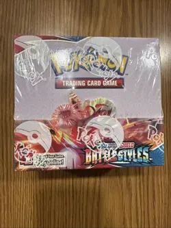 Pokemon TCG Sword and Shield Battle Styles Booster Box Factory Sealed English - Image 1
