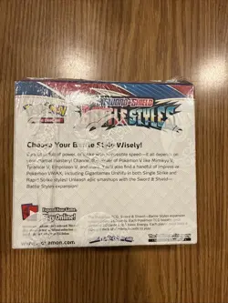 Pokemon TCG Sword and Shield Battle Styles Booster Box Factory Sealed English - Image 3